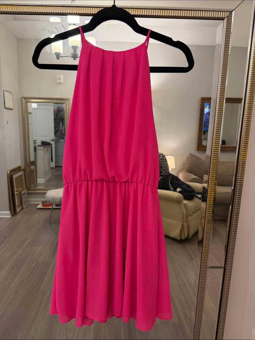 Karlie Hot Pink Mini Dress